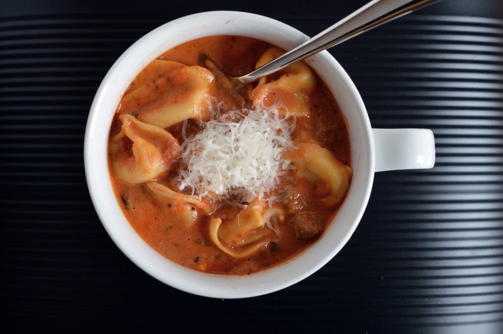 Sausage Tortellini Soup