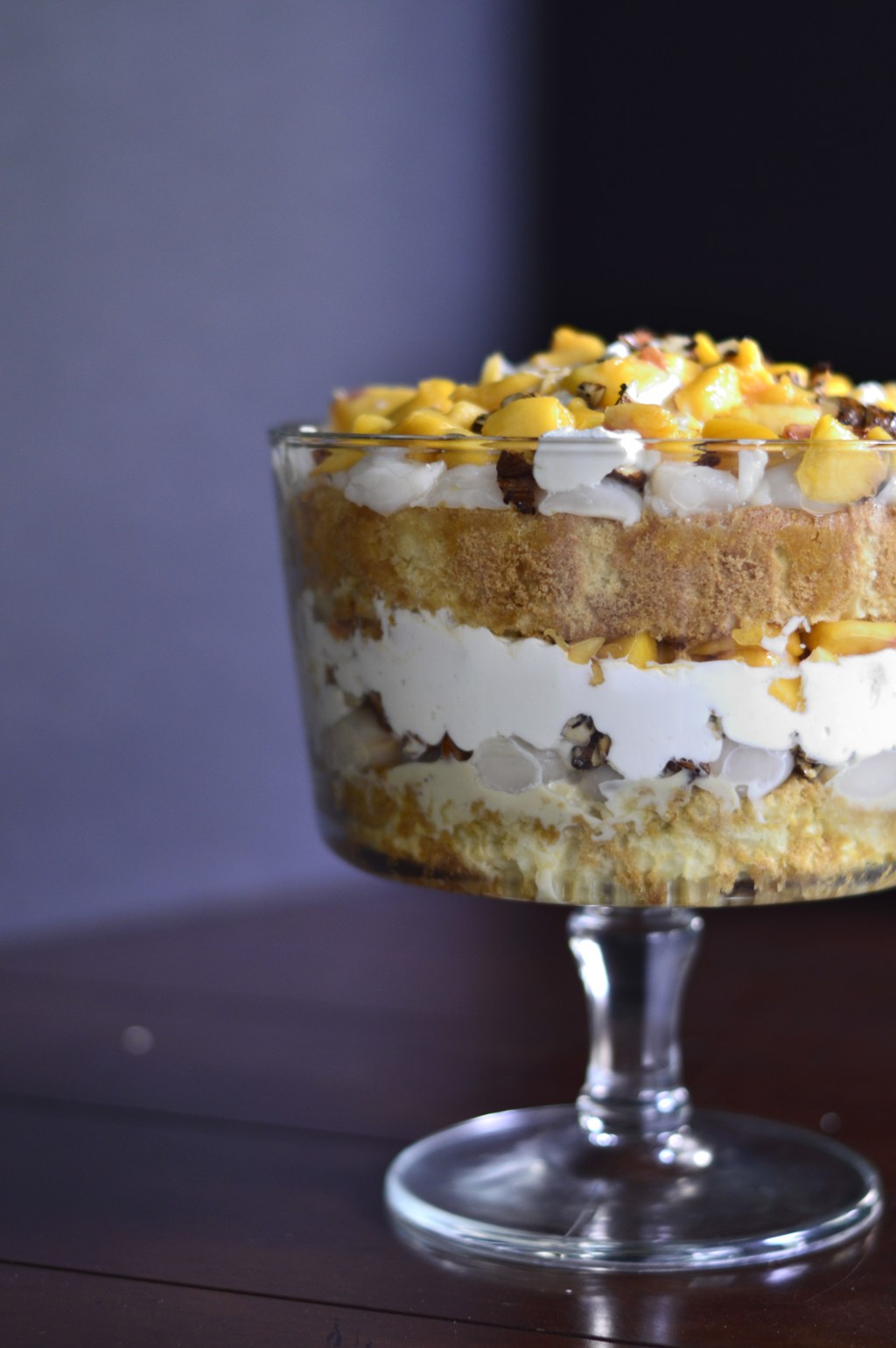 Peach & Lychee&nbsp;Trifle