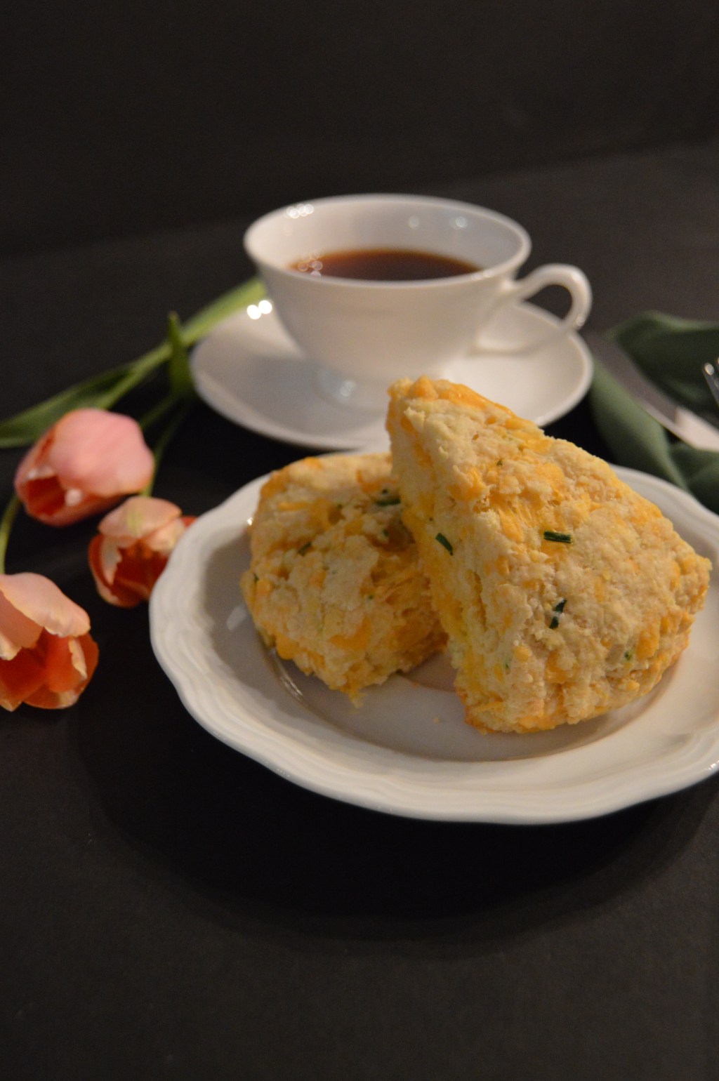 Cheddar Chive Scones